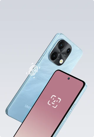 UMIDIGI Note100 8GB RAM+256GB ROM/ホワイト UMIDIGI Note 100 Android 14 Smartphone Octa-Core 6.8” HD+120Hz